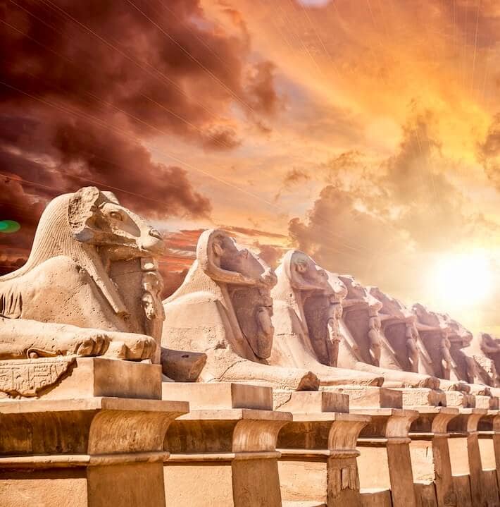 Luxury Egypt Tours - Avenue of Sphinxes, Luxor