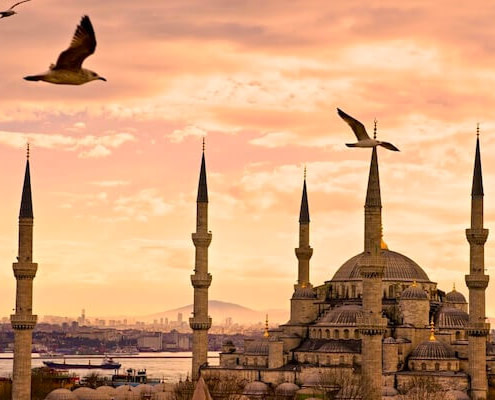 Turkey Egypt and Jordan Tours - The Blue Mosque, Istanbul