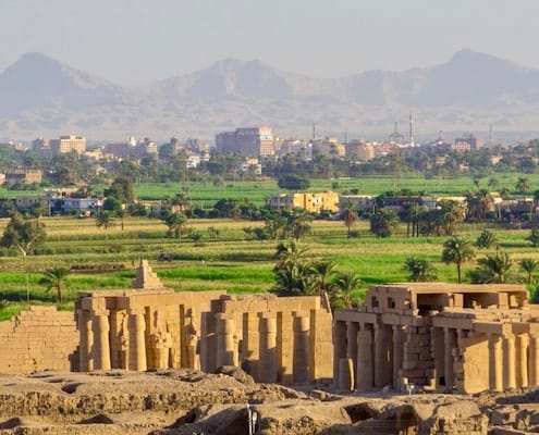 Luxury Egypt Tours from Australia - View of the Ramesseum Temple