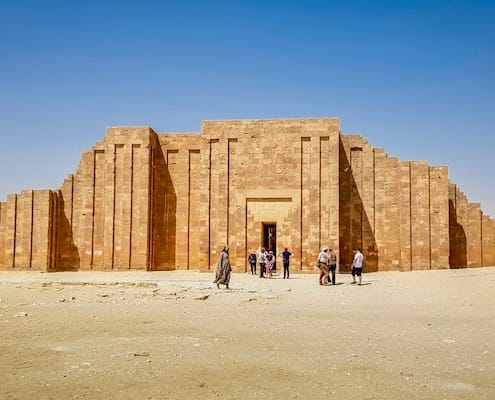 Egypt Package Tours from Singapore - The ruins in Saqqara, Cairo - Egypt
