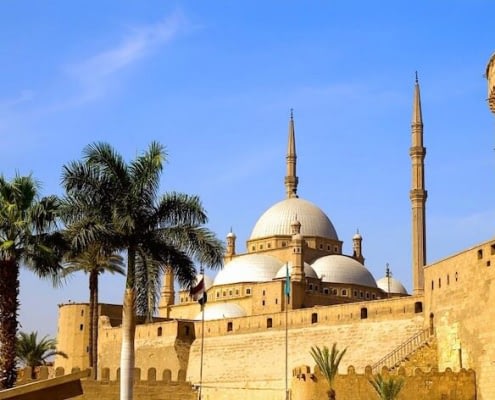 Alabaster Mosque of Mohamed Ali and Saladin Citadel of Cairo