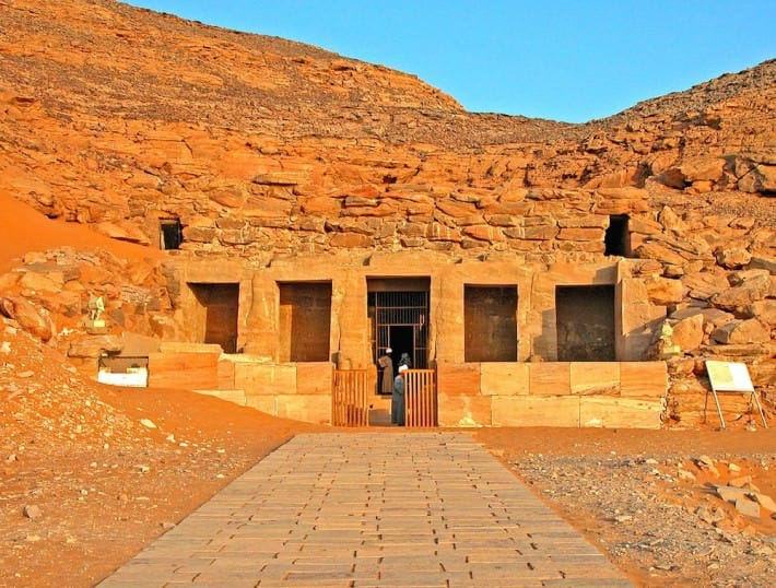 Temple of Derr, Lake Nasser