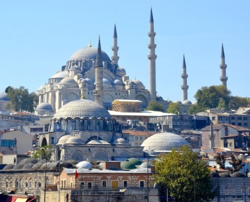 The Suleiman Mosque (Suleymaniye Camii)