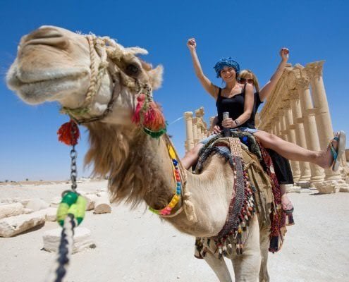 Women travelers in Egypt