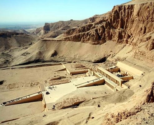 Queen Hatshepsut Temple - Built in honor of the longest living female Pharaoh
