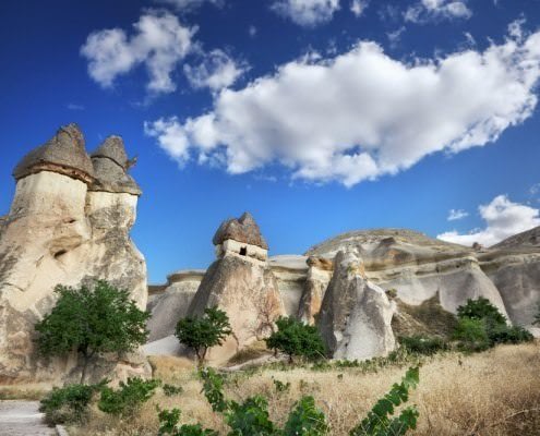 Monks Valley in Cappadocia, Turkey
