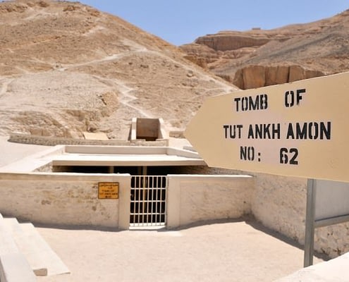 Tomb of King Tut in Valley of the Kings, Luxor