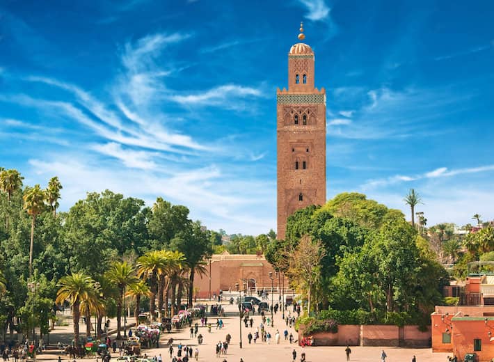 Places of Interest in Marrakech, Morocco - Koutoubia Mosque