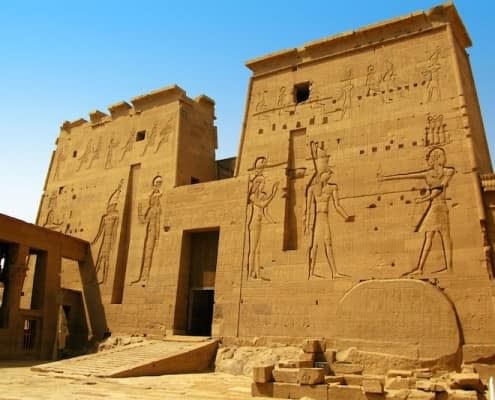 Places to visit in Egypt - First Pylon of the Temple of Isis
