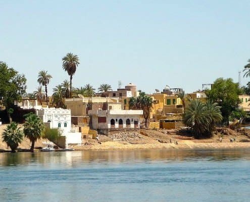 Nubian village on Elephantine Island