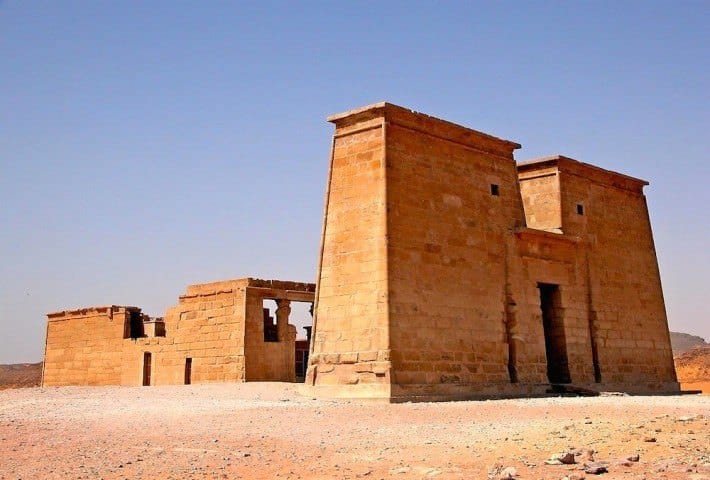 Temple of Dakka in Nubia, Upper Egypt