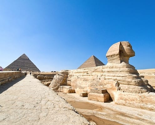 The culmination of an Egypt tour - The Giza Plateau