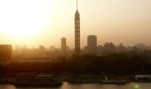 Places to Visit in Cairo - Sunset over Cairo Tower