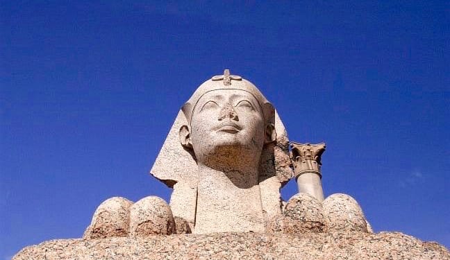 Sphinx at the Pillar of Pompey