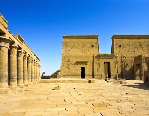 Philae Temple at Aswan is one of the highlights of luxury Nile cruises