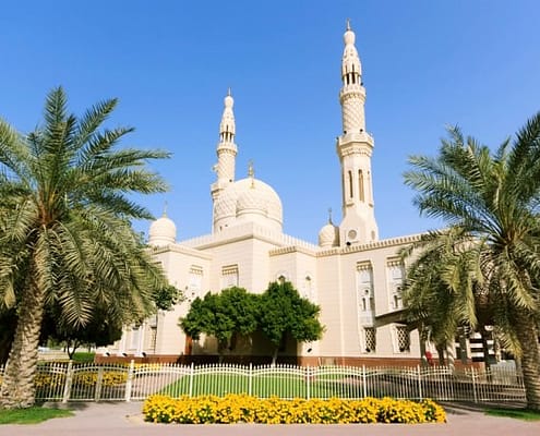 Jumeirah Mosque in Dubai, United Arab Emirates