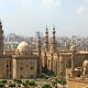 View over Islamic Cairo and the Mosque of Sultan Hassan