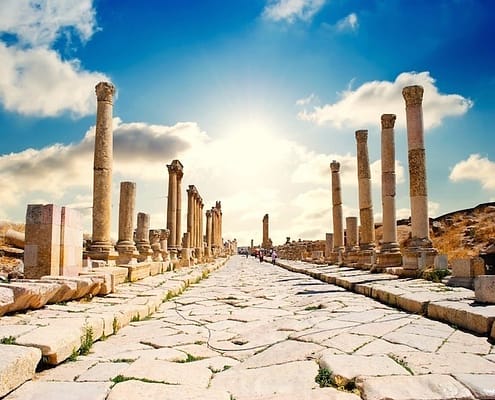Ancient City Of Jerash