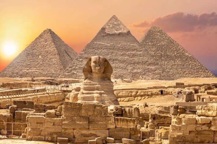 Luxury Middle East Tours - The Sphinx and the Pyramids, Giza, Egypt