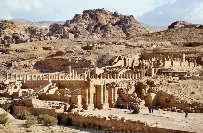 Jordan Travel Blog - The Great Temple in Petra