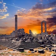 Temple of Apollo in Didyma at sunrise