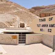 Tomb of King Tut in Valley of the Kings, Luxor