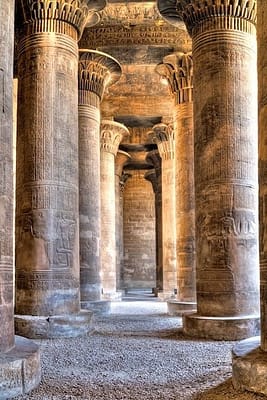 Hypostyle Hall in Khnum Temple
