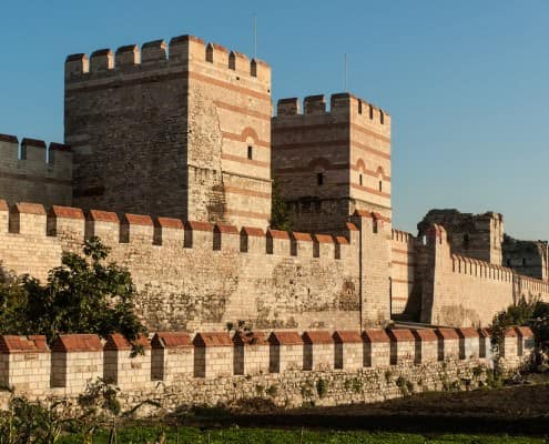 City walls of Istanbul