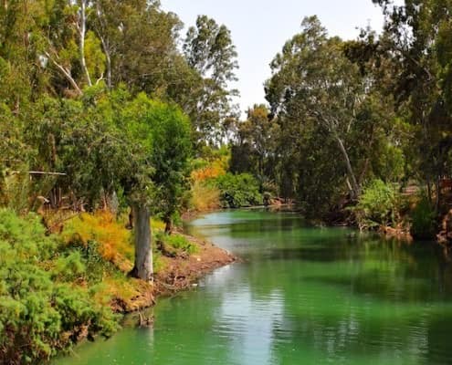 Jordan River (where Jesus was baptized)