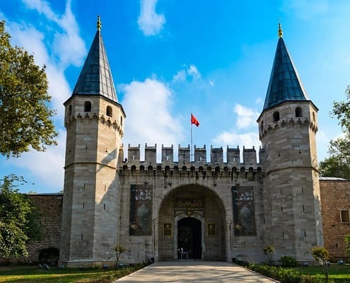 Entrance of the Topkapi Palace, Istanbul