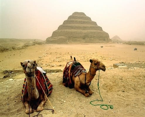 Djoser's Step Pyramid, Saqqara, Cairo