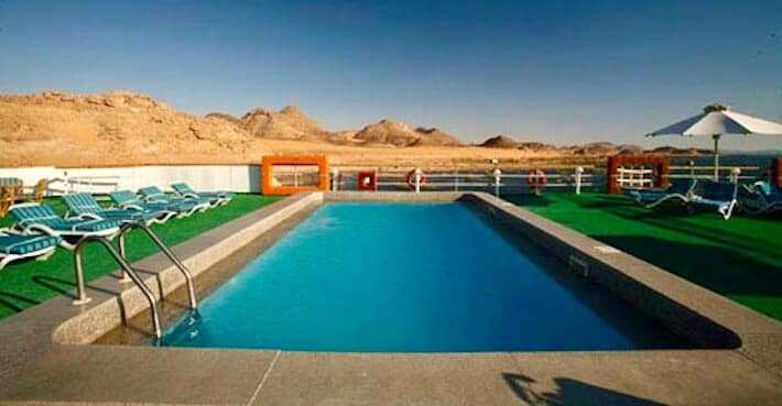 Nubian Sea Nile Cruise - Pool Deck