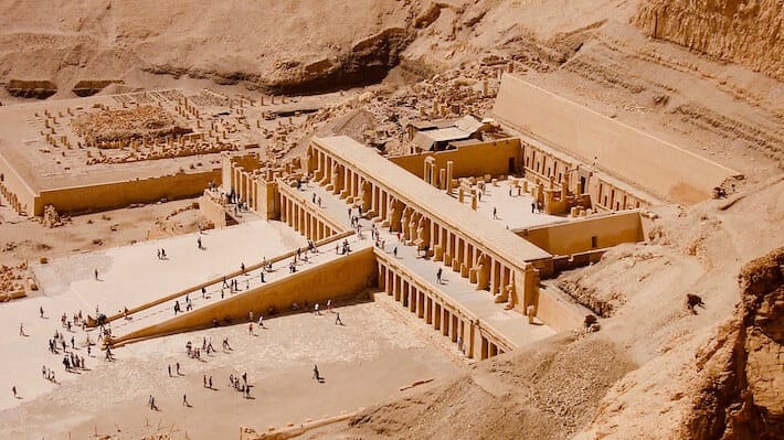 Hatshepsut Temple in Luxor during peak travel months