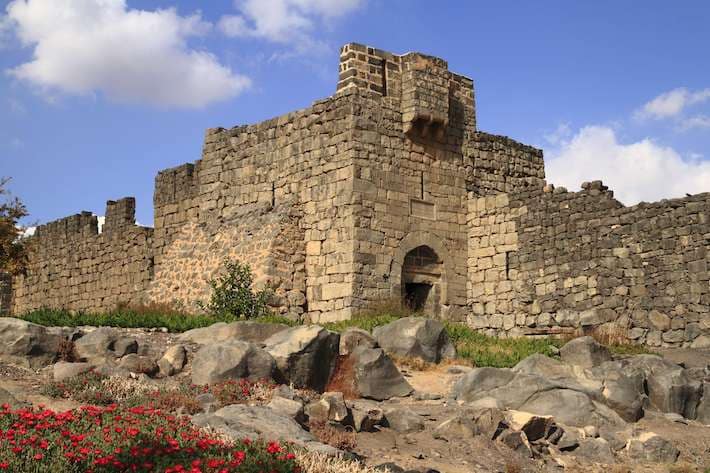 Qasr Azraq is one of serveral Desert castles in eastern Jordan