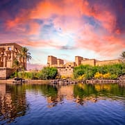 aswan travel, temple of Philae, Aswan. Egyptian