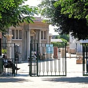 Entrance of the Catacombs of Kom el Shoqafa, Alexandria