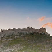 Montreal Crusader Castle - Built in 1115 by Baldwin I of Jerusalem in Shoubak, Jordan