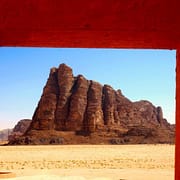 Wadi Rum in Jordan