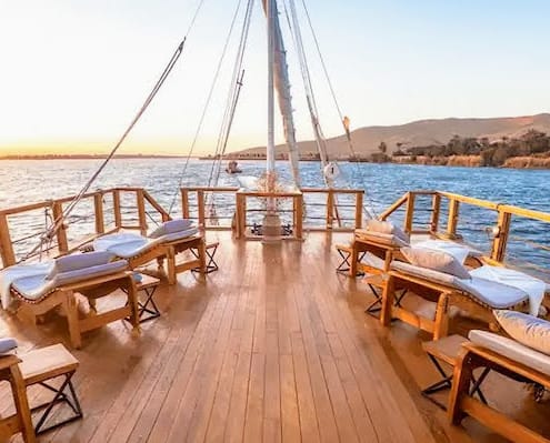 Luxor to Aswan Dahabiya Nile Cruise