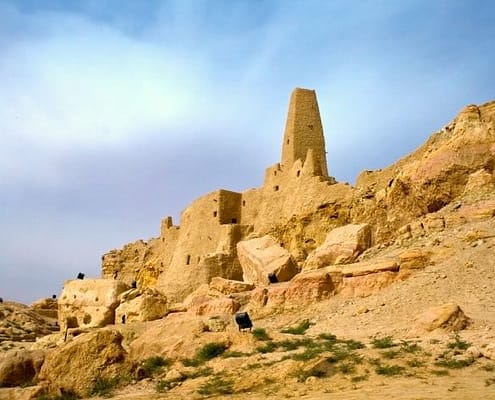 Temple of the Oracle, Aghurmi, Siwa Oasis, Egypt