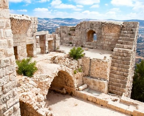 Ajloun Castle in Jordan