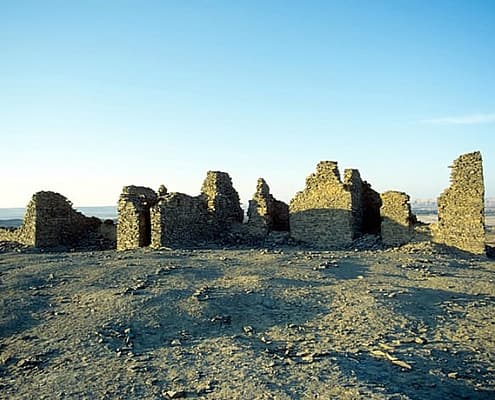 English House or House of the Englishman at the Black Mountain, el-Bawiti, Bahariya Oasis