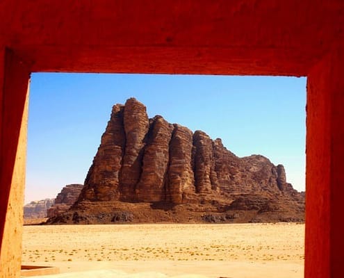 Wadi Rum in Jordan