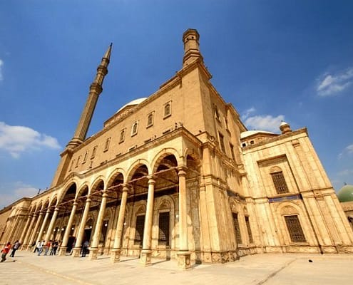 Alabaster Mosque, Side