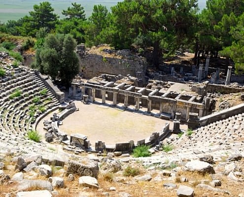 Amphitheater of Priene, Turkey