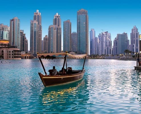 Cruising Dubai Creek