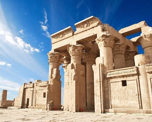 Egypt Tours from UK - Ruins of the Temple of Kom Ombo, Egypt