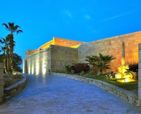 Entrance of the Nubian Museum in Aswan
