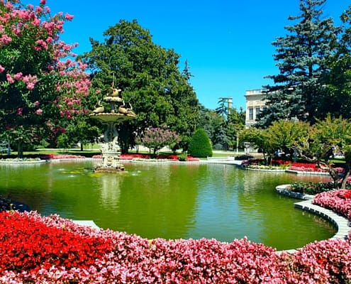Gardens of Dolmabace Palace