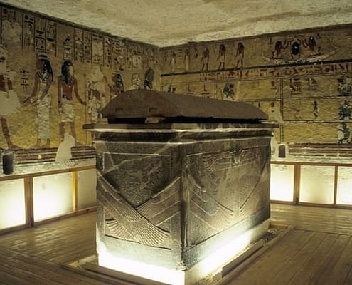 Sarcophagus chamber of Tomb of Ay, KV23